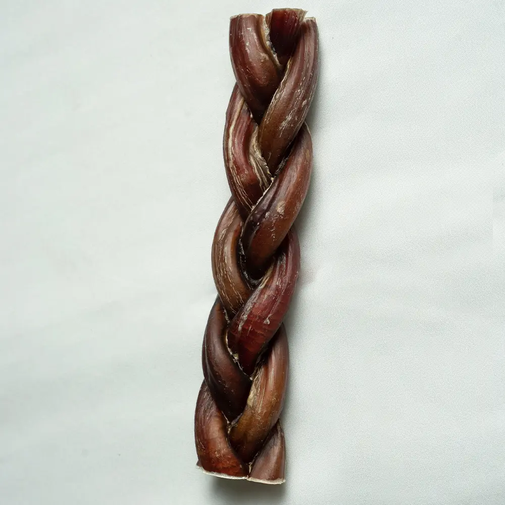 6 inch Thick Braided Bully Sticks (39-60 gram) - Image 3